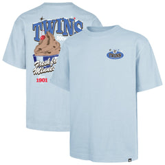 Minnesota Twins '47 Ice Cream Parlor Foundation T-Shirt - Light Blue T-shirts
