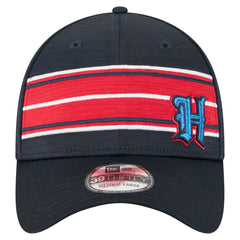 Houston Texans New Era Stripes 39THIRTY Flex Hat - Navy Hats