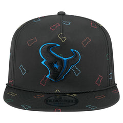 Houston Texans New Era Gummy Golfer Snapback Hat - Black Hats