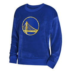 Golden State Warriors Outerstuff Youth Girls Step Back Sweatshirt Royal