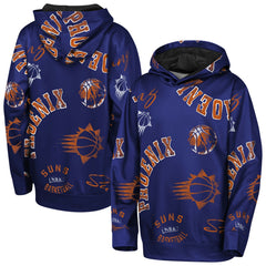 Phoenix Suns Outerstuff Youth Moving Violation Hoodie Purple