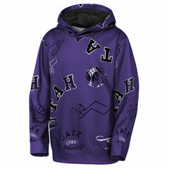 Utah Jazz Outerstuff Youth Moving Violation Hoodie Purple outlet