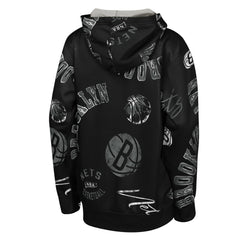 Brooklyn Nets Outerstuff Youth Moving Violation Hoodie Black
