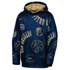 New Orleans Pelicans Outerstuff Youth Moving Violation Hoodie Navy