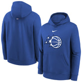 Orlando Magic Youth 2025/26 Club Fleece Hoodie Blue - Nike