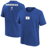 Dallas Mavericks Jordan Brand Youth Courtside Statement 85 T-Shirt Royal outlet