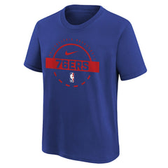 Philadelphia 76ers Youth Practice T-Shirt Royal - Nike