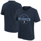 Memphis Grizzlies Youth Practice T-Shirt Navy - Nike