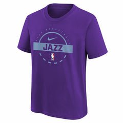 Utah Jazz Youth Practice T-Shirt Purple - Nike