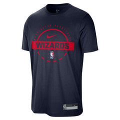 Washington Wizards 2025/26 On-Court Flare Performance Practice T-Shirt Navy - Nike