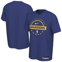 Golden State Warriors 2025/26 On-Court Flare Performance Practice T-Shirt Royal - Nike