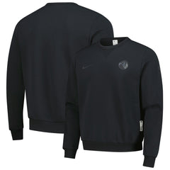 Minnesota Timberwolves Authentic Standard Issue Travel Dri-FIT Sweatshirt Black - Nike