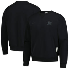 Philadelphia 76ers Authentic Standard Issue Travel Dri-FIT Sweatshirt Black - Nike