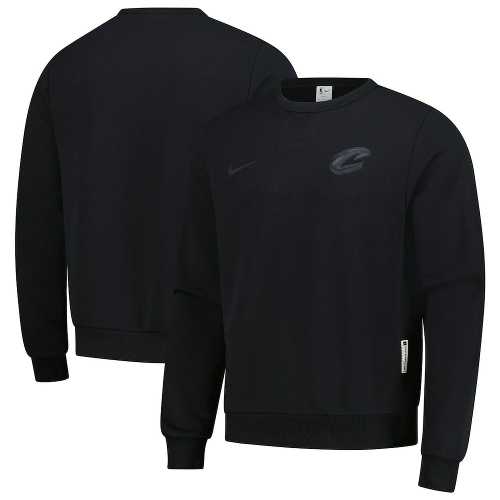 Cleveland Cavaliers Authentic Standard Issue Travel Dri-FIT Sweatshirt Black - Nike