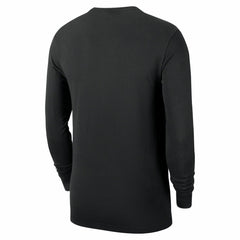 New York Knicks Authentic Long Sleeve Practice T-Shirt Black - Nike