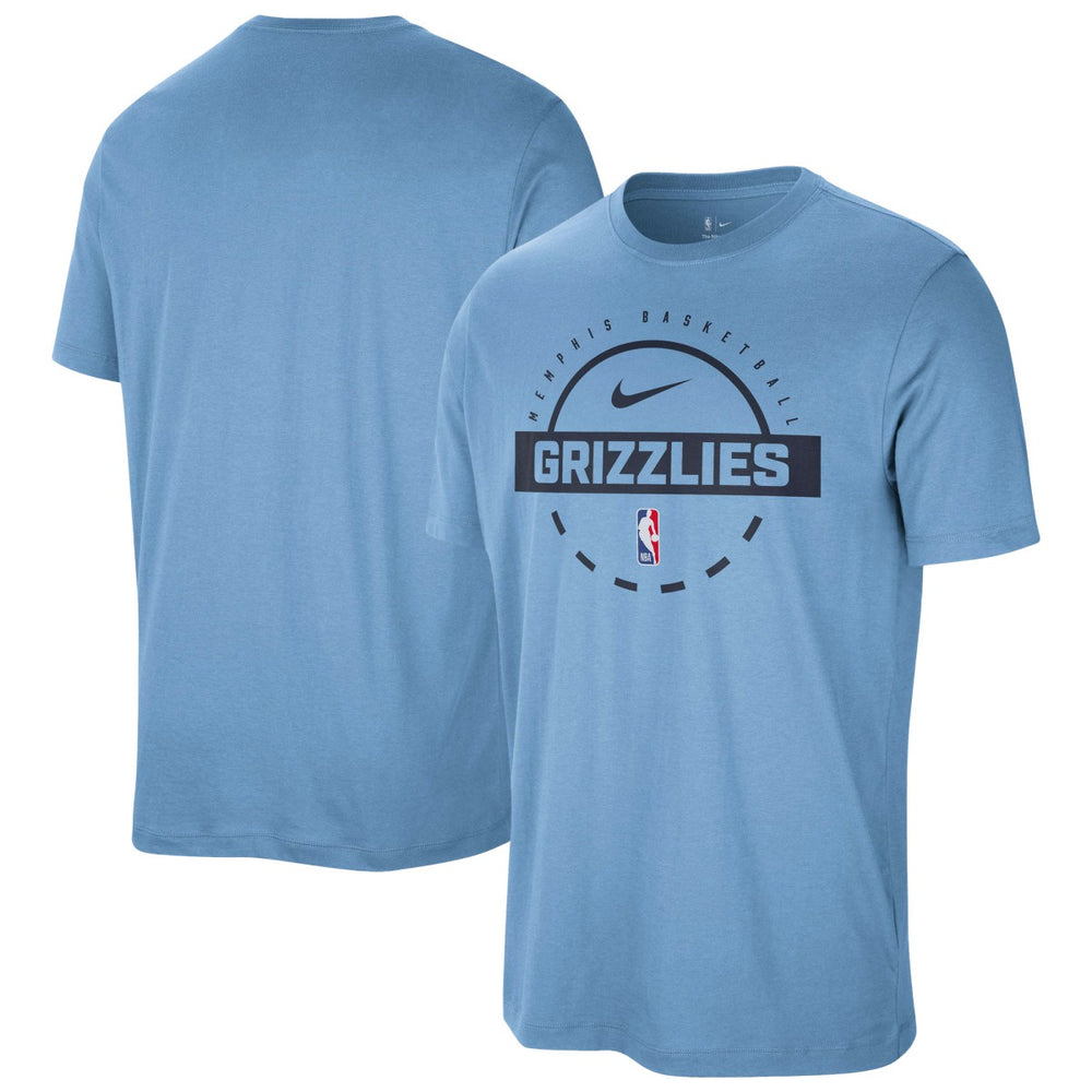 Memphis Grizzlies Authentic Practice T-Shirt Light Blue - Nike outlet