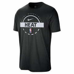 Miami Heat Authentic Practice T-Shirt Black - Nike