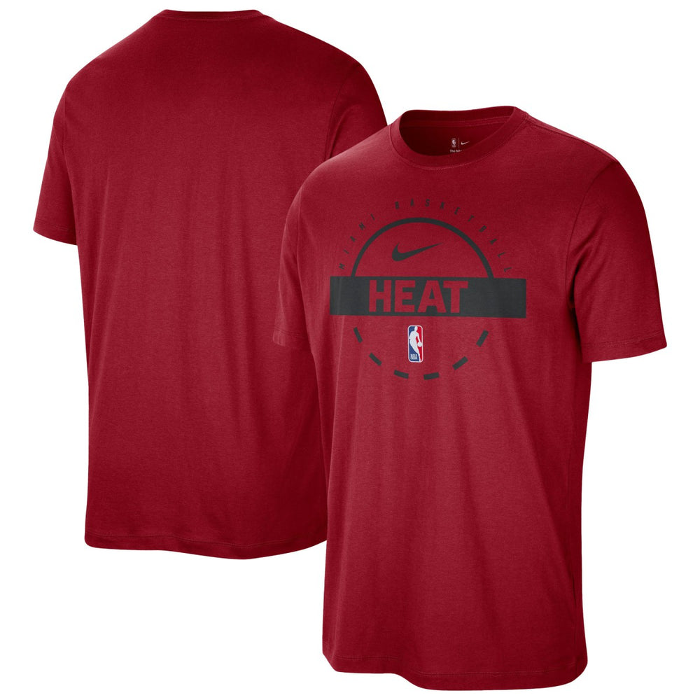 Miami Heat Authentic Practice T-Shirt Red - Nike