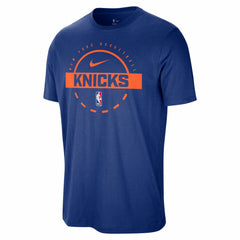 New York Knicks Authentic Practice T-Shirt Blue - Nike