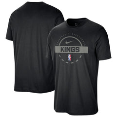Sacramento Kings Authentic Practice T-Shirt Black - Nike