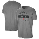 Brooklyn Nets Authentic Practice T-Shirt Charcoal - Nike