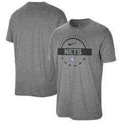 Brooklyn Nets Authentic Practice T-Shirt Charcoal - Nike