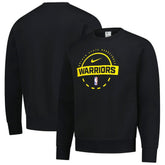 Golden State Warriors 2025/26 Authentic Practice Club Sweatshirt Black - Nike