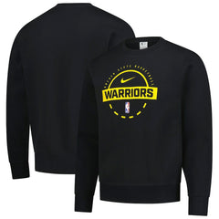 Golden State Warriors 2025/26 Authentic Practice Club Sweatshirt Black - Nike