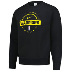Golden State Warriors 2025/26 Authentic Practice Club Sweatshirt Black - Nike