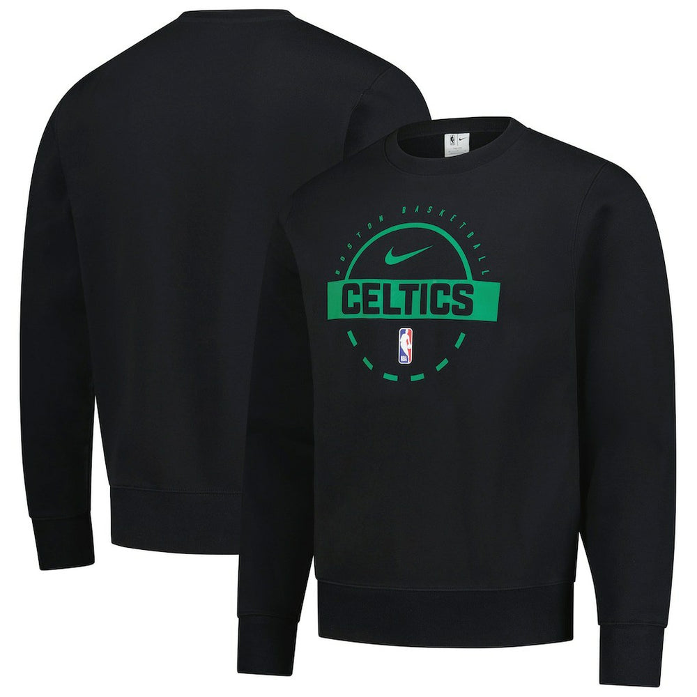 Boston Celtics 2025/26 Authentic Practice Club Sweatshirt Black - Nike