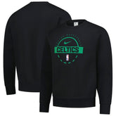 Boston Celtics 2025/26 Authentic Practice Club Sweatshirt Black - Nike
