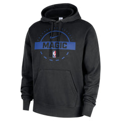 Orlando Magic 2025/26 Authentic Practice Club Pullover Hoodie Black - Nike