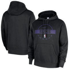 Phoenix Suns 2025/26 Authentic Practice Club Pullover Hoodie Black - Nike