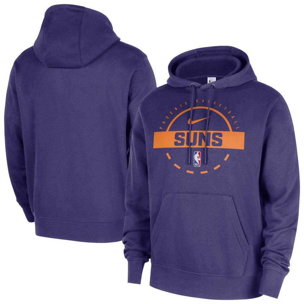 Phoenix Suns 2025/26 Authentic Practice Club Pullover Hoodie Purple - Nike
