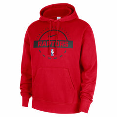 Toronto Raptors 2025/26 Authentic Practice Club Pullover Hoodie Red - Nike