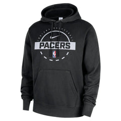 Indiana Pacers 2025/26 Authentic Practice Club Pullover Hoodie Black - Nike outlet