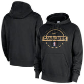 Cleveland Cavaliers 2025/26 Authentic Practice Club Pullover Hoodie Black - Nike