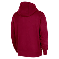 Cleveland Cavaliers 2025/26 Authentic Practice Club Pullover Hoodie Wine - Nike