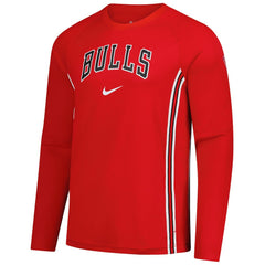 Chicago Bulls 2025/26 Authentic Pre-Game Legend Dri-FIT Long Sleeve Shooting Shirt Red - Nike