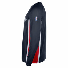 Washington Wizards 2025/26 Authentic Pre-Game Legend Dri-FIT Long Sleeve Shooting Shirt Navy - Nike