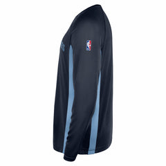 Memphis Grizzlies 2025/26 Authentic Pre-Game Legend Dri-FIT Long Sleeve Shooting Shirt Navy - Nike