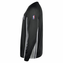 San Antonio Spurs 2025/26 Authentic Pre-Game Legend Dri-FIT Long Sleeve Shooting Shirt Black - Nike