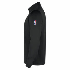 New York Knicks 2025/26 Authentic Coaches Quarter-Zip Dri-Fit Top Black - Nike