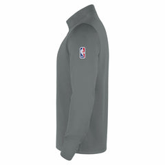 San Antonio Spurs 2025/26 Authentic Coaches Quarter-Zip Dri-Fit Top Silver - Nike