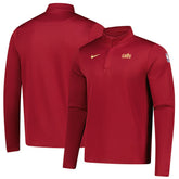 Cleveland Cavaliers 2025/26 Authentic Coaches Quarter-Zip Dri-Fit Top Wine - Nike outlet