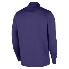 Charlotte Hornets 2025/26 Authentic Coaches Quarter-Zip Dri-Fit Top Purple - Nike