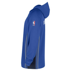 Dallas Mavericks Authentic On Court Zone Quarter-Zip Dri-FIT Hoodie Jacket Royal - Nike