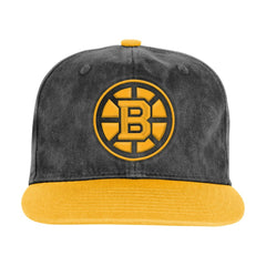 Boston Bruins Outerstuff Youth True Retro Deadstock Adjustable Hat - Black/Gold | US 202603249