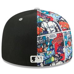 Chicago White Sox New Era 2025 MLB Diamond Hero Edition 59FIFTY Fitted Hat - Black/Gray Hats