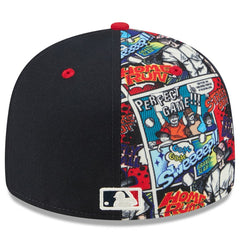 Minnesota Twins New Era 2025 MLB Diamond Hero Edition Low Profile 59FIFTY Fitted Hat - Navy/Red Hats